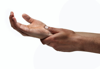 I think I sprained my wrist earlier on