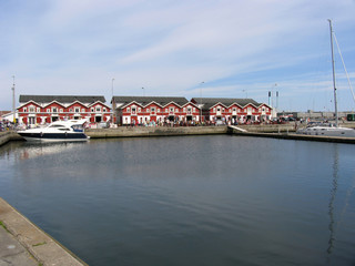 The port of Skagen, Denmark
