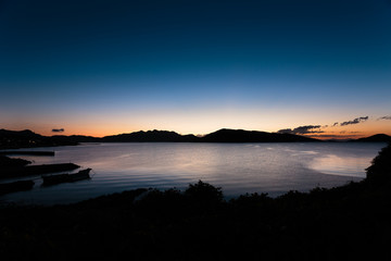 四国、11月の小豆島　香川・日本