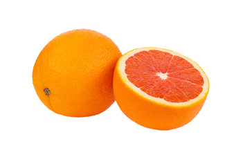 Orang fruit isolated on white background