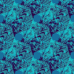 psychedelic abstract geometric colored background quality illustration for your design