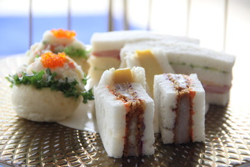 Japanese fried pork sandwich