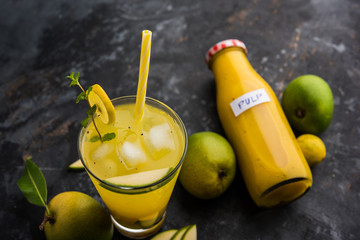 Aam Panna/panha or Salty and sweet Green Mango Juice