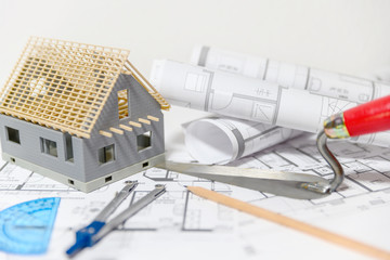Bauplanung, Bauzeichnungen Entwürfe für den Hausbau