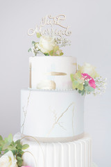 Wedding cake fondant