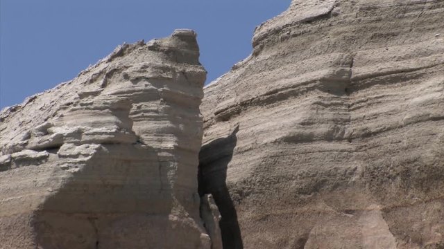 Cliffs in Jordan River, Israel