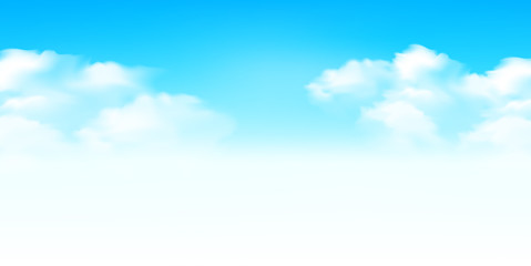 Obraz premium 空 雲 風景 背景 