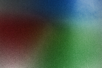 Adhesive bandage or Sticking plaster on a two colored paper background.