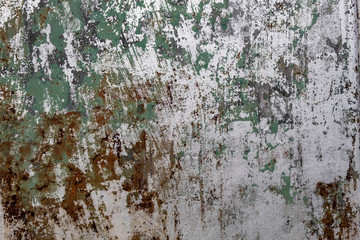 Weathered Corrugated Rusty Metal Texture