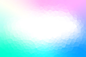 Pastel gradient frame　パステルカラーのグラデーション枠