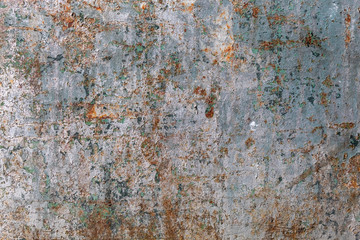 Fototapeta premium Weathered Corrugated Rusty Metal Texture