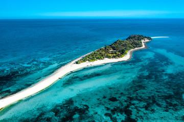 Truly amazing island of Cresta de Gallo, Philippines