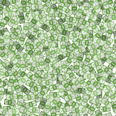 Dollar seamless pattern background.