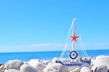 sailing ship on the sea