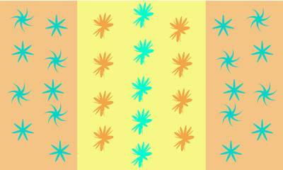 seamless floral pattern with flowers