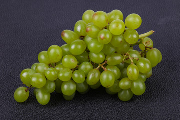 Sweet green grape branch