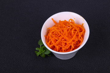Korean cattot snack salad