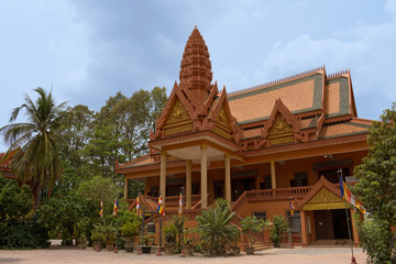 Fototapeta premium Wat Bo Temple, Siem Reap, Cambodia