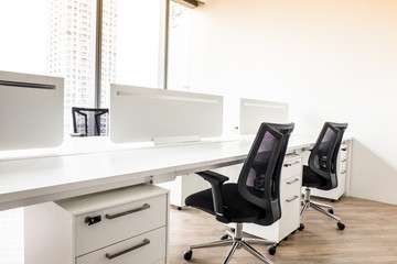 Modern office with open space to work