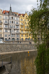 Naklejka premium Beautiful architecture and spring city view of Prague / Prague, Czech Republic, May 2019