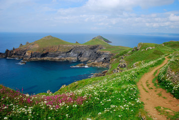 Wanderweg in Cornwall