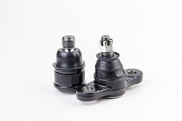  Tie rod end  on a white background isolated. Auto Parts. Spare parts.