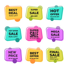 Best sale vector banner template.