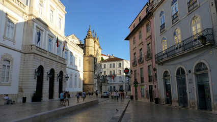 Naklejka na ściany i meble Coimbra, beautiful city of Portugal.