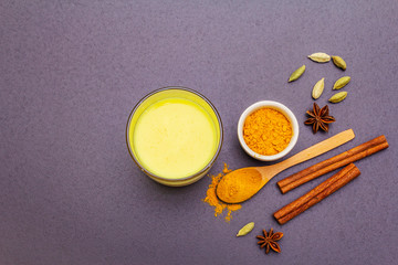Golden turmeric milk