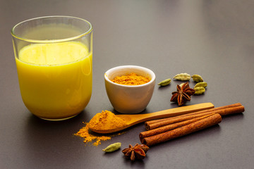 Golden turmeric milk