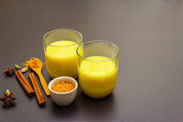 Golden turmeric milk