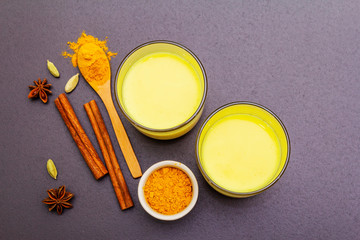 Golden turmeric milk