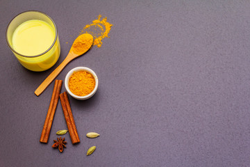 Golden turmeric milk