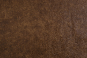 Natural brown leather texture for leather crafting, fashion and interior design