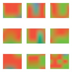 Naklejka premium Bright interesting vector texture.