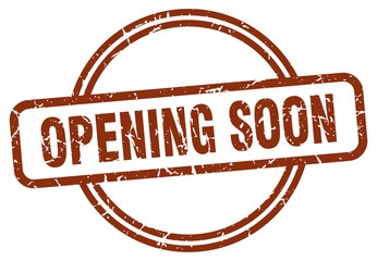 opening soon stamp