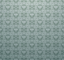 Background wallpaper with floral pattern in retro style for your design