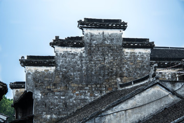 Obraz premium 中国江南水乡，乌镇，苏州古镇春季风光