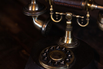 old vintage telephone