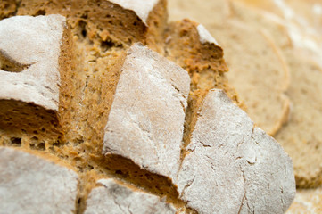 Brot mit schöner Kruste 