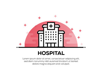 HOSPITAL ICON CONCEPT
