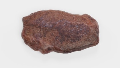Realistic 3D Render of Beef Steak