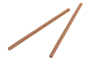 Realistic 3D Render of Bamboo Straw
