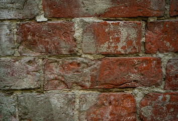 old red brick walls