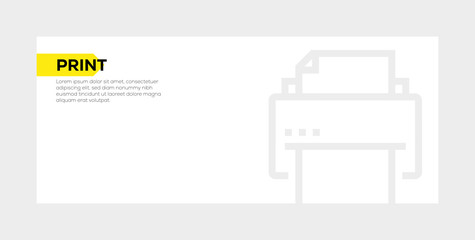 PRINT BANNER CONCEPT