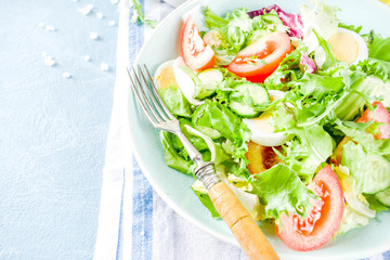 Spring vegetable salad