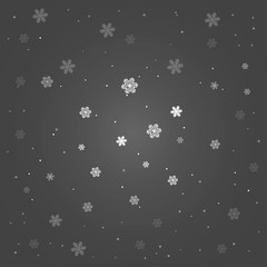 Illustration of snow background, christmass mood. Bunners, posters, bachground