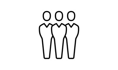 Team group concept icon for business teams and project management