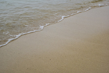 Beauty beach abstract background shoreline close up stylized