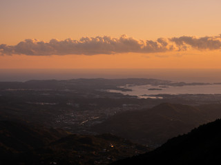 Kumano Kodo Mt.Maki landscape ,Japan